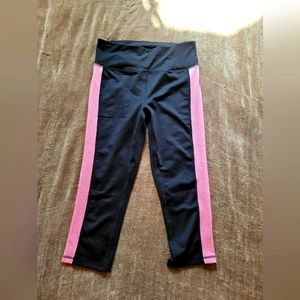 Black and pink leggings